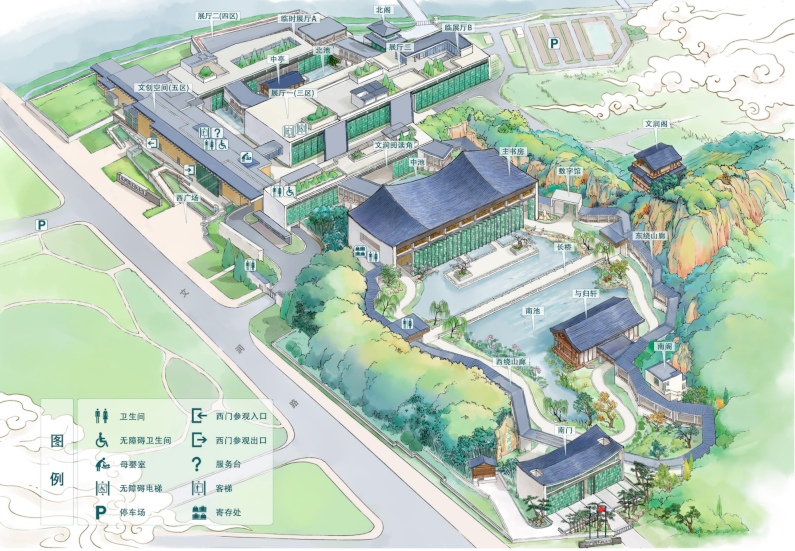 手绘地图示例