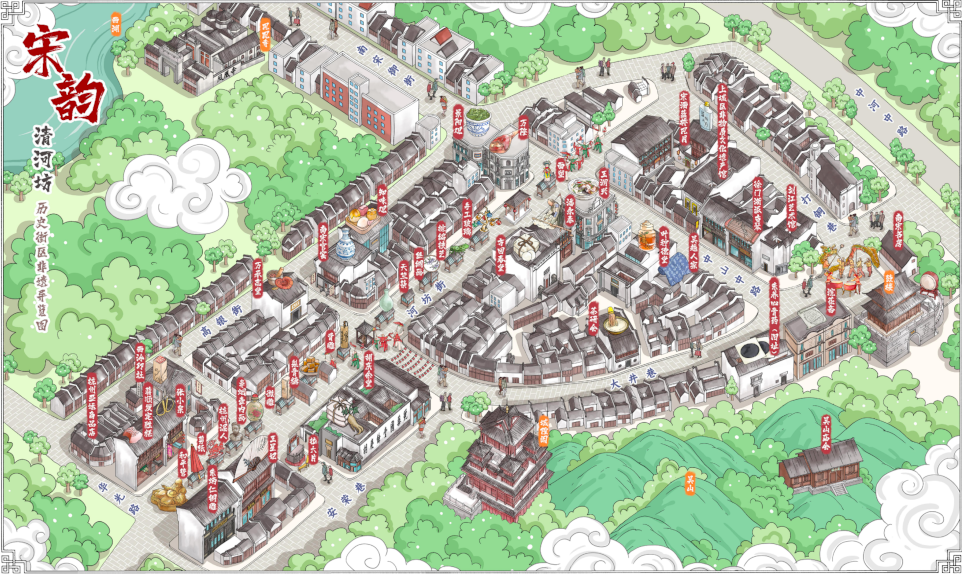 手绘地图示例